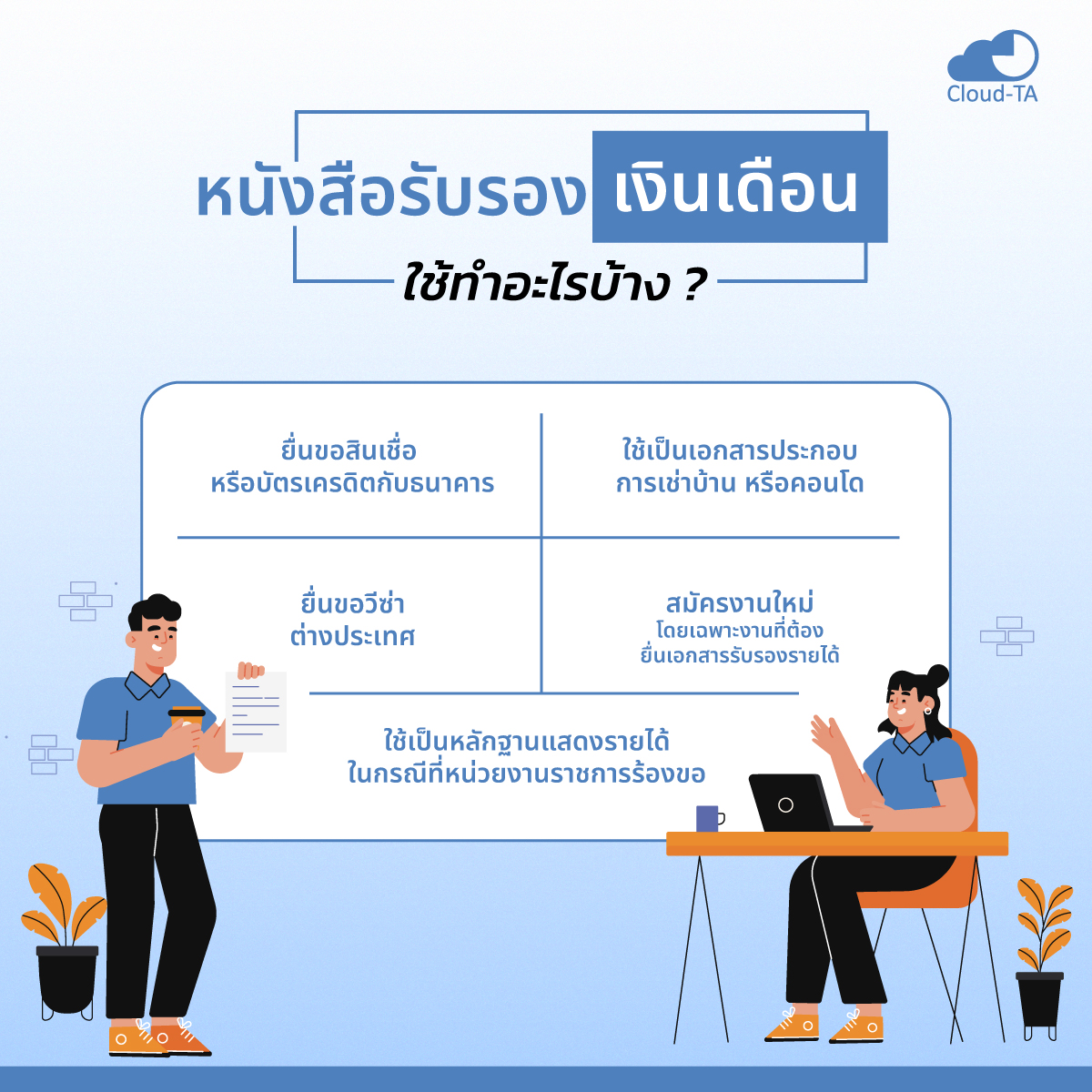 หนังสือรับรองเงินเดือน