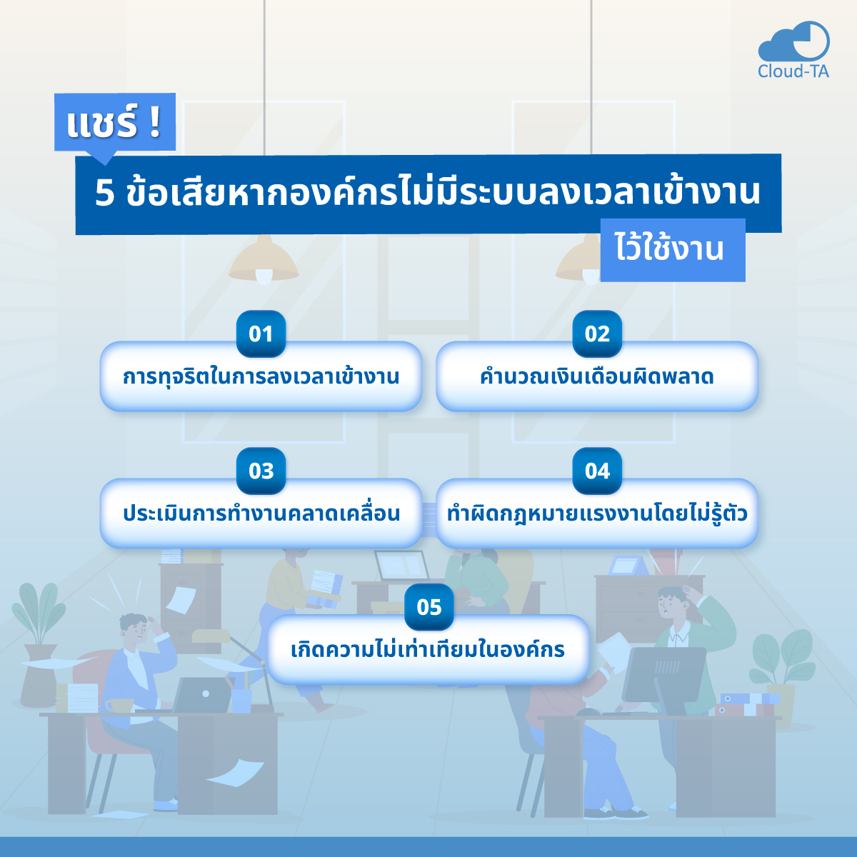 ลงเวลาเข้างาน