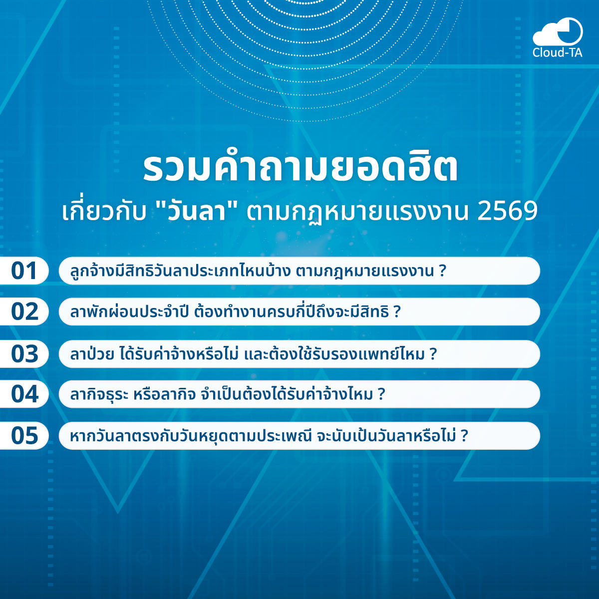 ระบบลางานออนไลน์