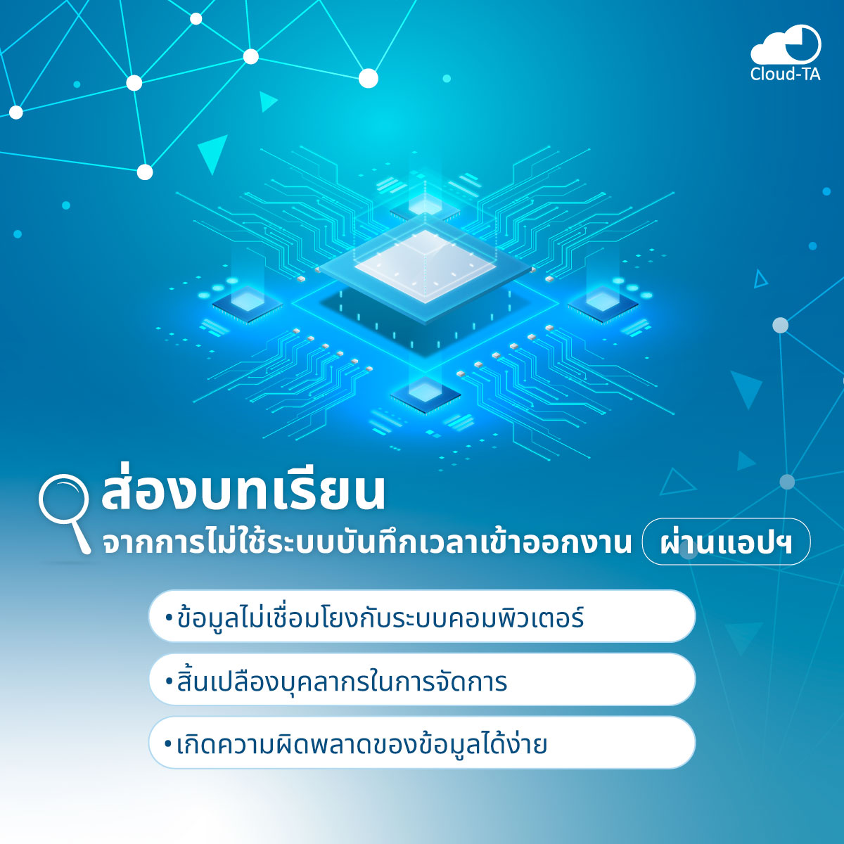 บันทึกเวลาเข้าออกงาน