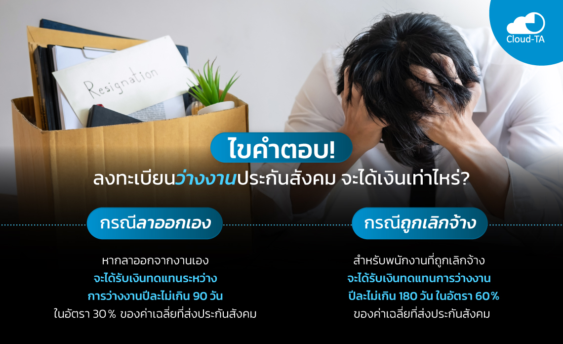 ลงทะเบียนว่างงาน